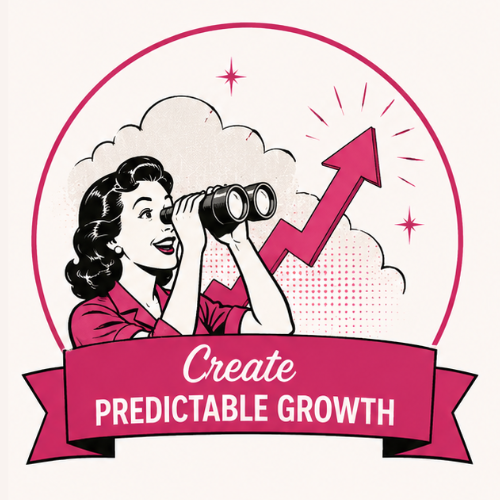 Illustration representing business growth, lead generation, and long-term marketing success.